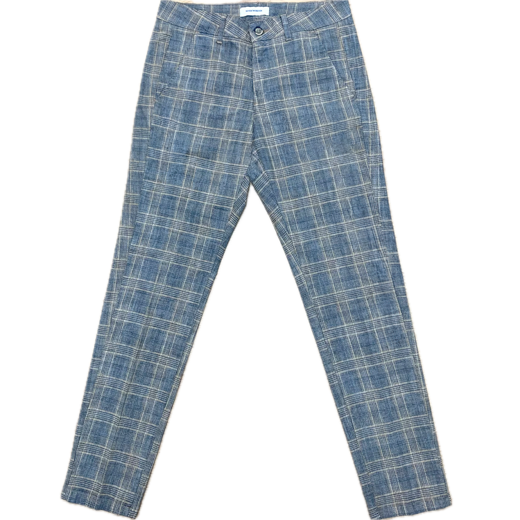 Pantalone Uomo Con Fantasia Tartan