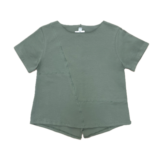 T-Shirt Donna in cotone fantasia "cuciture" - [bewearitalia]