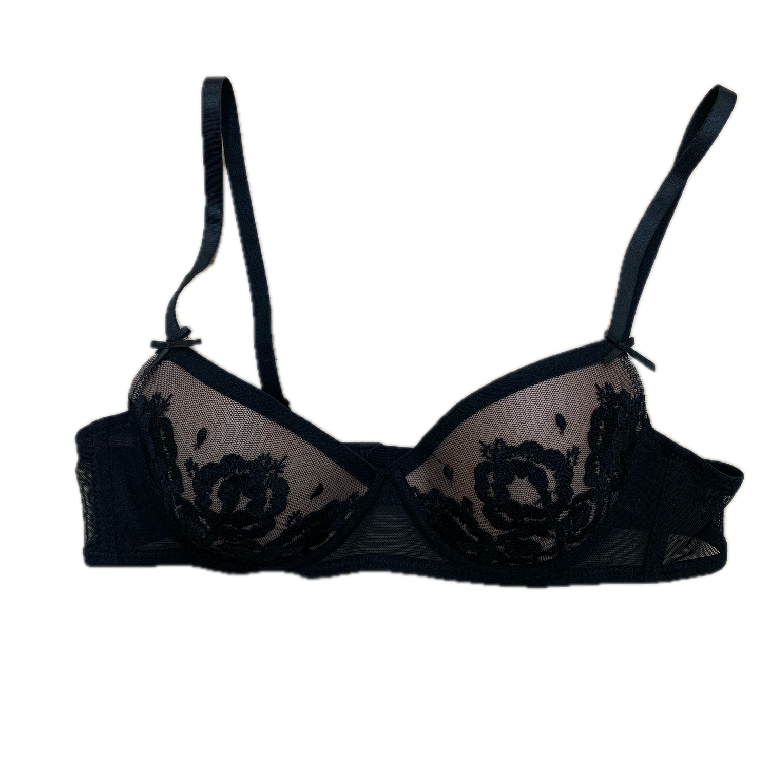 Reggiseno intimo sposa balconcino liscio pizzo avorio - Wedding & Bridal  Bra