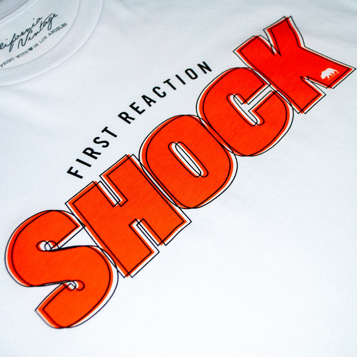 T-Shirt stampa "SHOCK" - [bewearitalia]