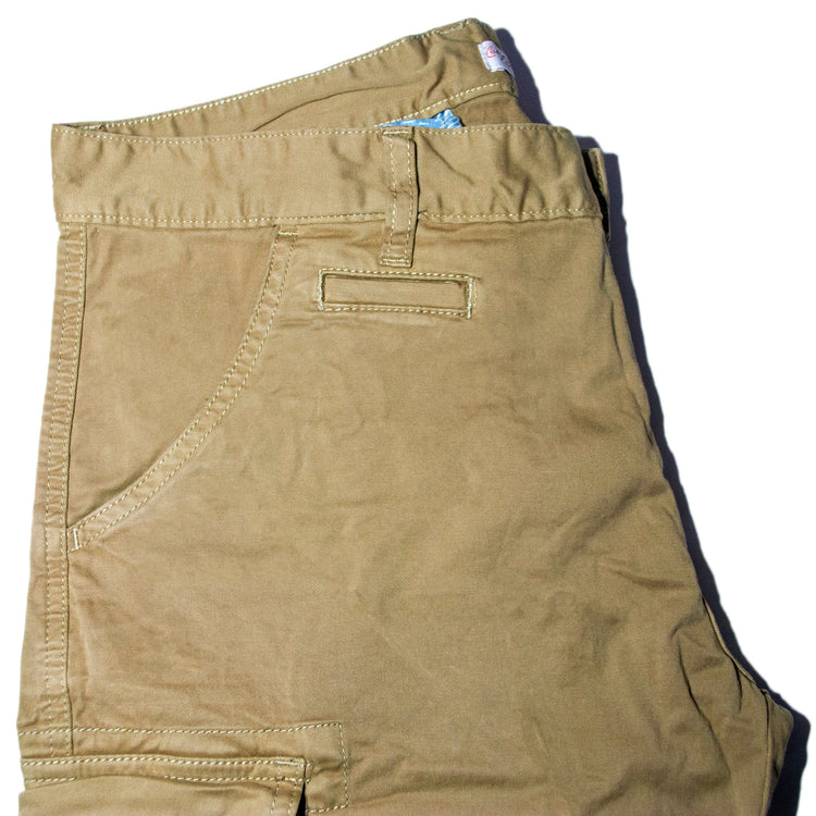 Pantaloni Cargo con polsino Col.Beige - [bewearitalia]